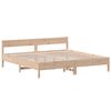 vidaXL Estructura de cama sin colchón madera maciza de pino 180x200 cm