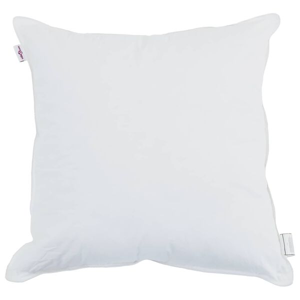 vidaXL Almohada con almohada 2 pcs 65 x 65 cm Algodón