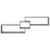vidaXL Armario de pared madera de ingenier&iacute;a gris Sonoma 158x18x53 cm