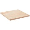 vidaXL Tablero de mesa cuadrado madera maciza de pino 90x90x2,5 cm