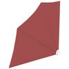 vidaXL Toldo lateral plegable de balc&oacute;n color terracota 140x140 cm