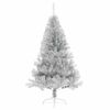vidaXL &Aacute;rbol de Navidad Artificial Preiluminado Plateado 150 cm PET