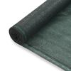 vidaXL Toldo para pista de tenis HDPE 1,6x25 m verde