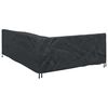 vidaXL Funda para muebles Negro 260 x 210 x 80 cm Tela Oxford 600D