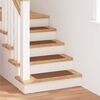 vidaXL Alfombrillas Antideslizantes para Escalera 15 pcs Amarillo