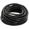 vidaXL Cord&oacute;n de cuero Negro &Oslash;5 mm x 50 m Cuero