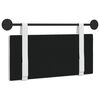 vidaXL Cabecera Colgante Montaje en la pared Liso 90 x 55 x 5 cm tela