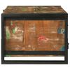 vidaXL Mesa de Caf&eacute; con caj&oacute;n Multicolor Madera s&oacute;lida recuperada
