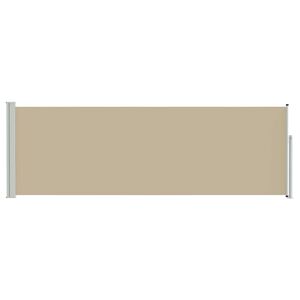 vidaXL Toldo lateral retr&aacute;ctil Beige 300 x 100 cm Poli&eacute;ster