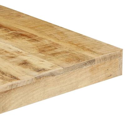 vidaXL Mesa de comedor madera de mango rugosa 180x90x76 cm