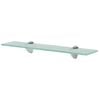 vidaXL Estante flotante de cristal 50x20 cm 8 mm
