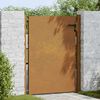 vidaXL Puerta de jard&iacute;n 100x125 cm de acero corten