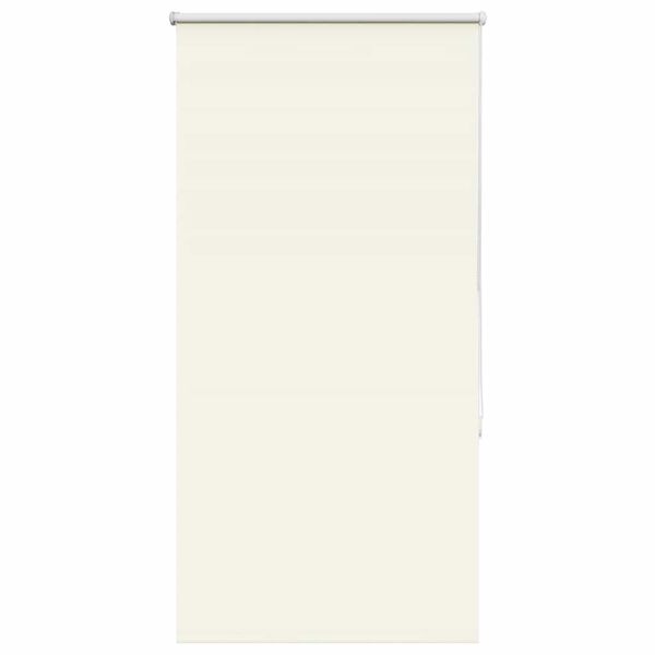 vidaXL Estor Enrollable Opaco Blanco Roto 80x175cm Tela Ancho 75,7cm