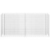 vidaXL Arriate de gaviones de acero galvanizado 180x30x90 cm