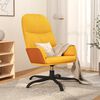 vidaXL Silla de relax de tela amarillo mostaza