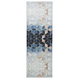vidaXL Pasillo de alfombra LESAKA Plateado 80 x 200 cm