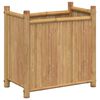 vidaXL Jardinera de bamb&uacute; 50x30x50 cm