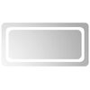 vidaXL Espejo de ba&ntilde;o LED Transparente 80 x 40 cm vidrio templado