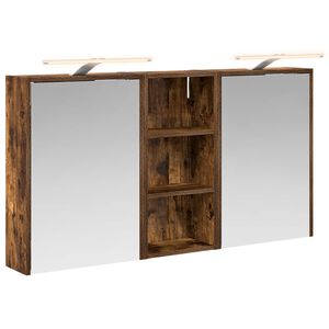 vidaXL Juego de Muebles de Ba&ntilde;o 3 pcs 116 x 16 x 62,5 cm