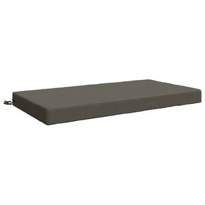 vidaXL Almohada para el asiento SOEST 100% Poli&eacute;ster Gris