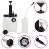 vidaXL Purgador de frenos blanco y negro 3 L