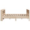 vidaXL Estructura de cama sin colchón madera maciza de pino 180x200 cm