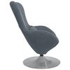 vidaXL Sill&oacute;n huevo Gris oscuro Terciopelo