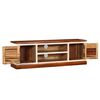 vidaXL Mueble para TV madera maciza de acacia mango 120x30x40 cm