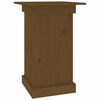 vidaXL Soporte para plantas madera maciza pino marr&oacute;n miel 40x40x60 cm