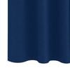 vidaXL Cortinas Opacas con Anillas 2 pcs Azul Oscuro 140 x 140 cm