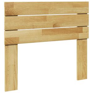 vidaXL Cabecero de cama 75 cm madera maciza roble