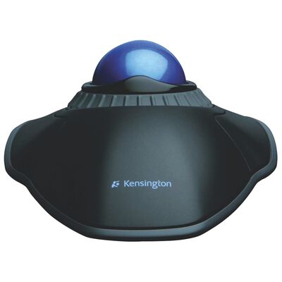 Kensington Trackball con anillo de desplazamiento Orbit negro y blanco