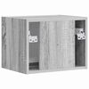 vidaXL Mueble de TV Montado en la Pared Gris Sonoma 60 x 31 x 29.5 cm