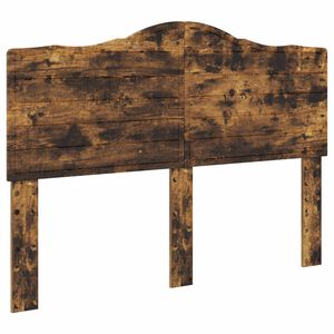 vidaXL Cabecero Roble ahumado Madera contrachapada