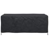 vidaXL Funda para muebles Liso Negro 200 x 110 x 70 cm 420D