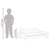 vidaXL Sof&aacute; para ni&ntilde;os de cuero sint&eacute;tico negro 90x53x30 cm