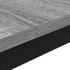 vidaXL Mesa de Caf&eacute; Gris Sonoma 100 x 100 x 45 cm Madera de ingenier&iacute;a