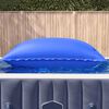 vidaXL Almohada de piscina de invierno Azul 380 x 180 x 140 cm PVC