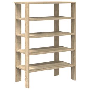 vidaXL Zapatero madera contrachapada roble sonoma 61x32x87,5 cm