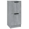 vidaXL Aparador de madera contrachapada gris Sonoma 30x30x70 cm