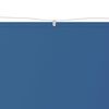 vidaXL Toldo vertical tela oxford azul 250x360 cm