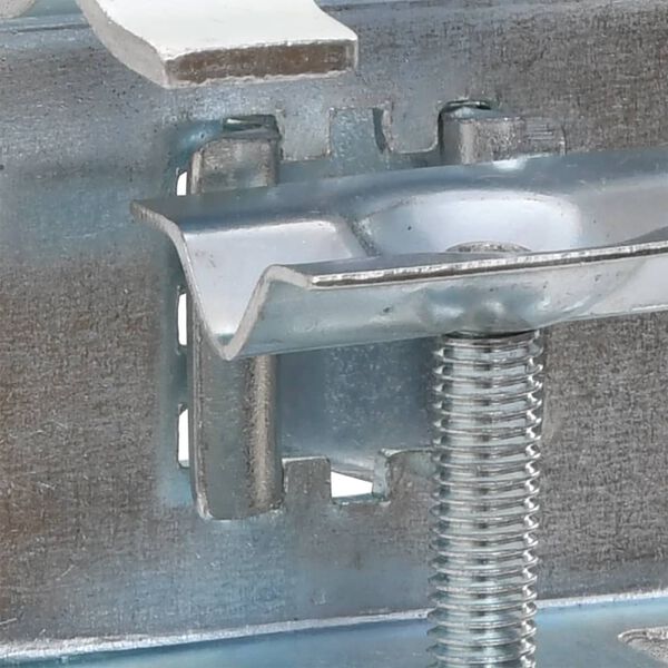 vidaXL Abrazaderas de sombrilla de balcón 2 uds acero galvanizado 32mm