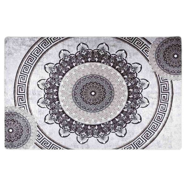 vidaXL Alfombra lavable multicolor 160x230 cm