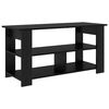 vidaXL Soporte para TV Roble Negro 100 x 40 x 50 cm