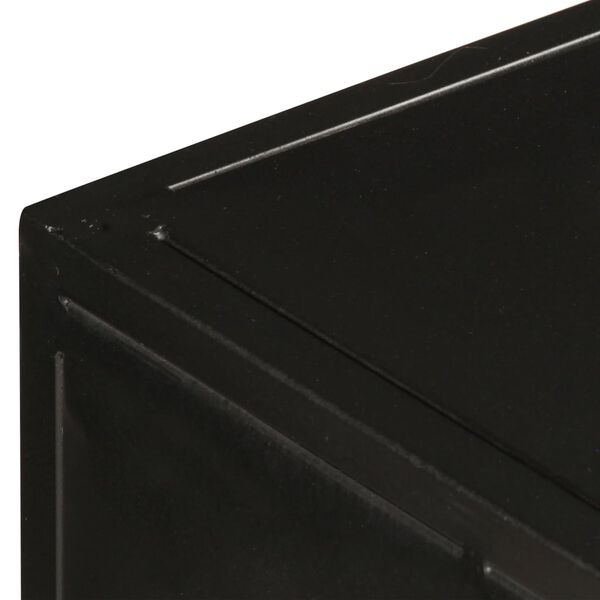 vidaXL Mueble para TV de madera maciza de mango rugosa 90x30x40 cm