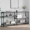 vidaXL Mesa consola madera de ingenier&iacute;a gris Sonoma 160x29x75 cm