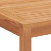 vidaXL Conjunto de comedor de jard&iacute;n de 7 piezas, 160 x 80 cm, madera maciza de teca