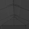 vidaXL Cenador con cortinas gris antracita 600x298x270 cm