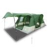 vidaXL Tienda de campa&ntilde;a t&uacute;nel para 5 personas impermeable verde