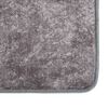 vidaXL Alfombra lavable gris 120x180 cm